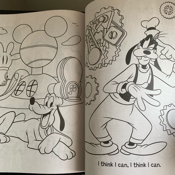 🍒🍒 Disney Mickey Mouse Club House Coloring Book - Picture 6 of 6